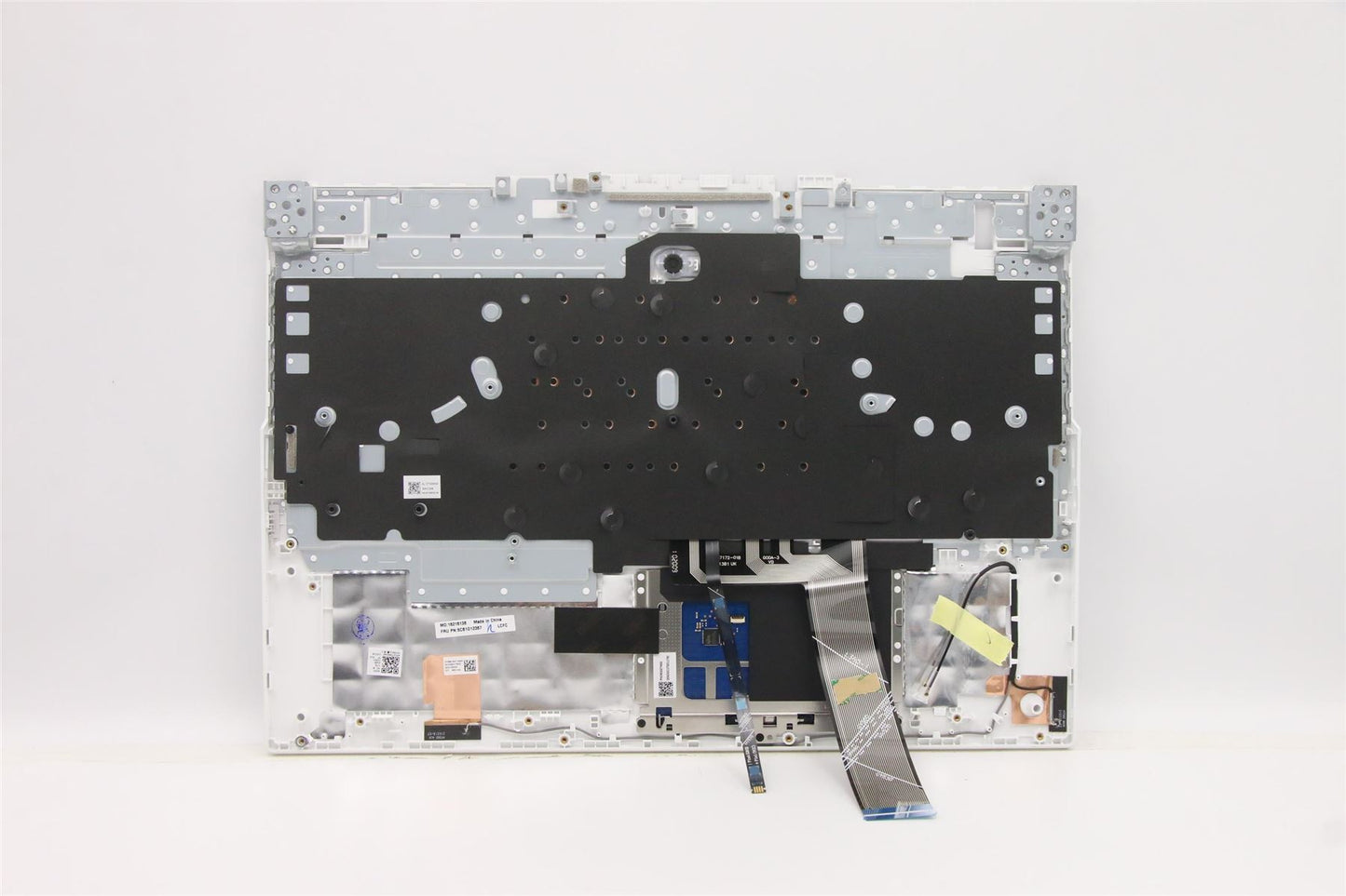 Lenovo 5 15ITH6 Palmrest Cover Touchpad Keyboard German Silver 5CB1D12367