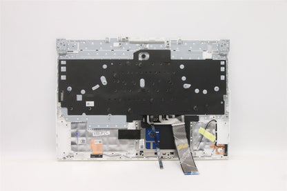 Lenovo 5 15ITH6 Palmrest Cover Touchpad Keyboard German Silver 5CB1D12367