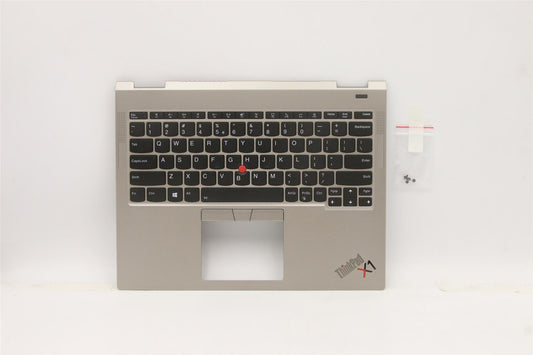 Lenovo ThinkPad X1 Keyboard Palmrest Top Cover US Euro Titanium 5M11B59868