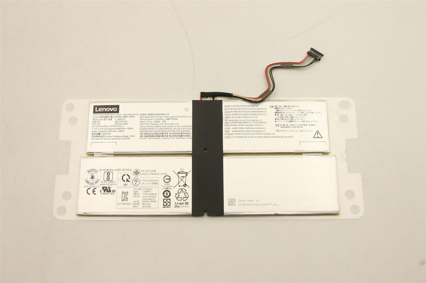 Lenovo Internal, 4c, 50Wh, LiIon, CXP 5B10W13884
