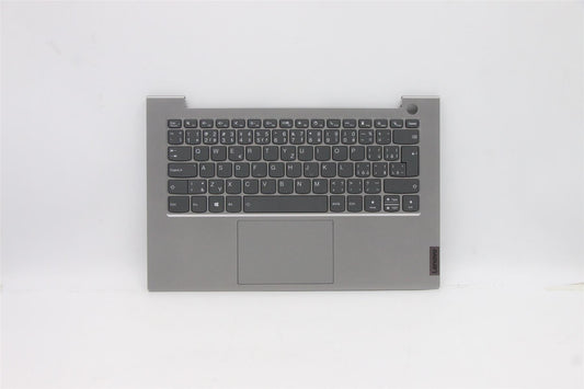 Lenovo ThinkBook 14 G2 ARE Keyboard Palmrest Top Cover Czech Grey 5CB1B02578