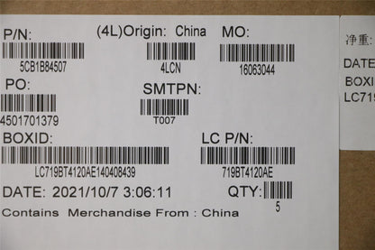 Lenovo Upper Case ASM_GERL82H8NFPSDBL 5CB1B84507