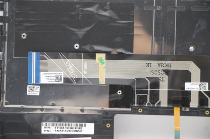 Lenovo Yoga 7-14ARE05 Palmrest Cover Keyboard UK Black 5CB0Z32195