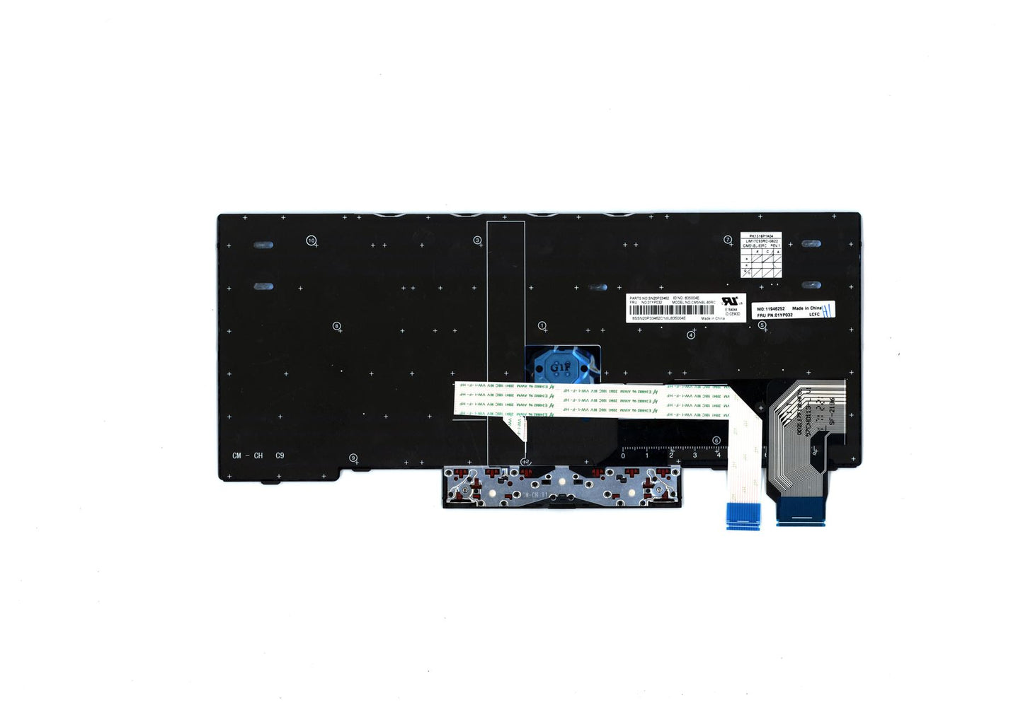 Lenovo NB_KYB FRU COMO SK,LTN,KB,BK,TW 01YP112