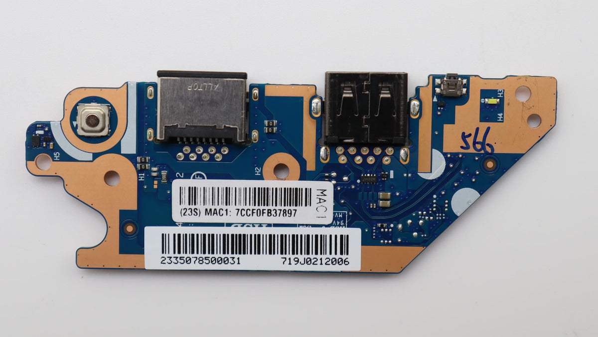 Lenovo CARDPOP L 83VE I/O Board 5C50S26067