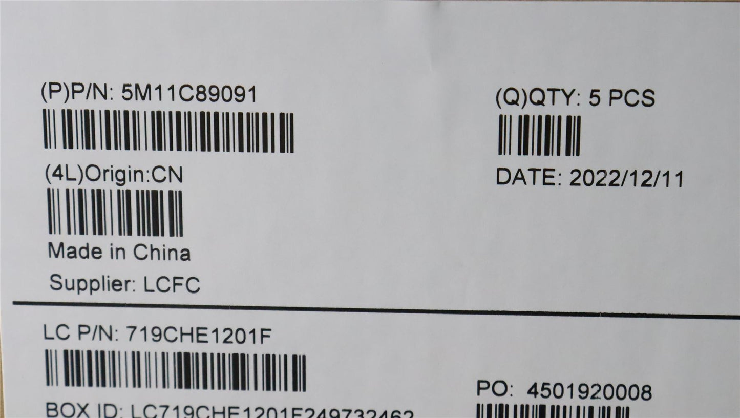 Lenovo MECH_ASM FRU KBD w/C Cov ARA Chicony WW 5M11C89090