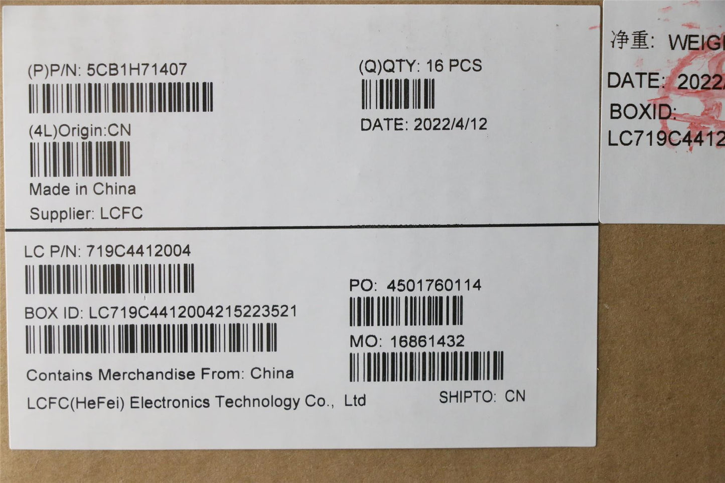 Lenovo LCD Cover L 82NC MLR SIL_2_8_K 5CB1H71407