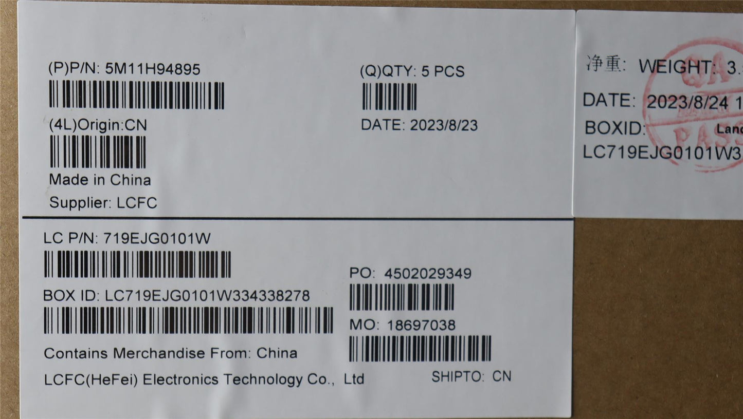 Lenovo ThinkPad E16 Gen 1 Keyboard Palmrest Top Cover Russian Black 5M11H94895