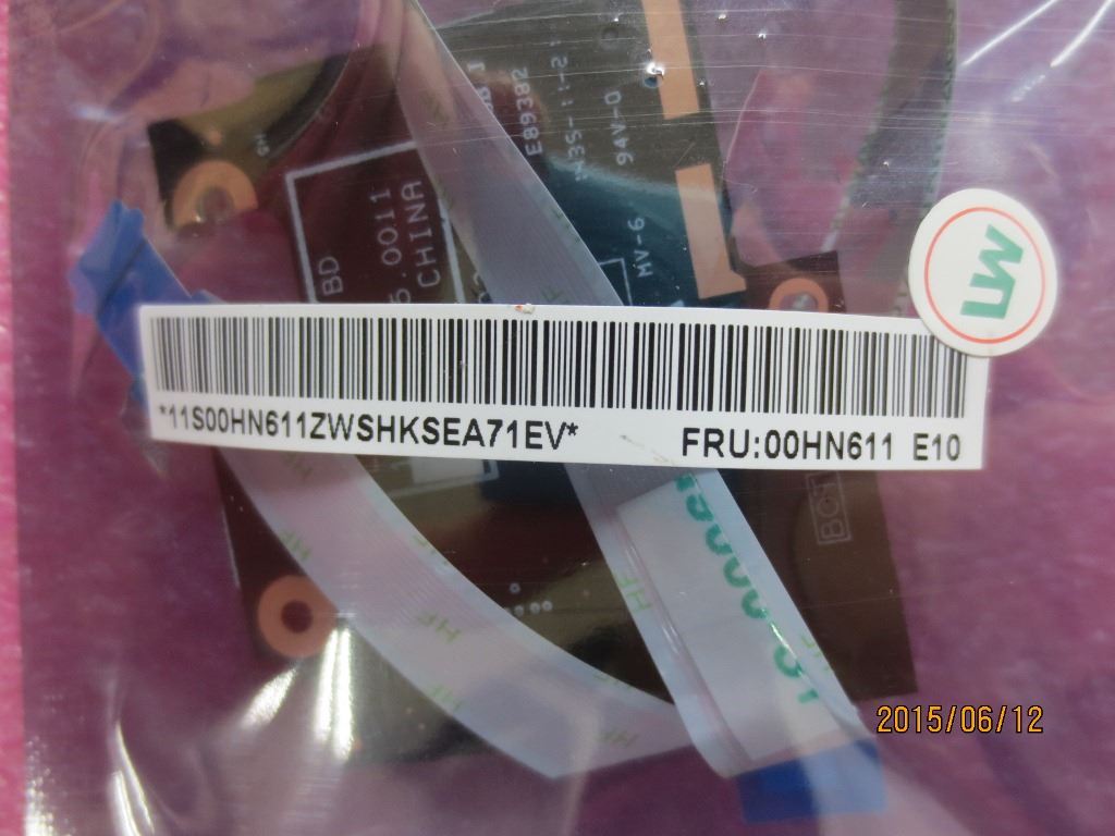 Lenovo Yoga 14 Card Reader Board Cable 00HN611