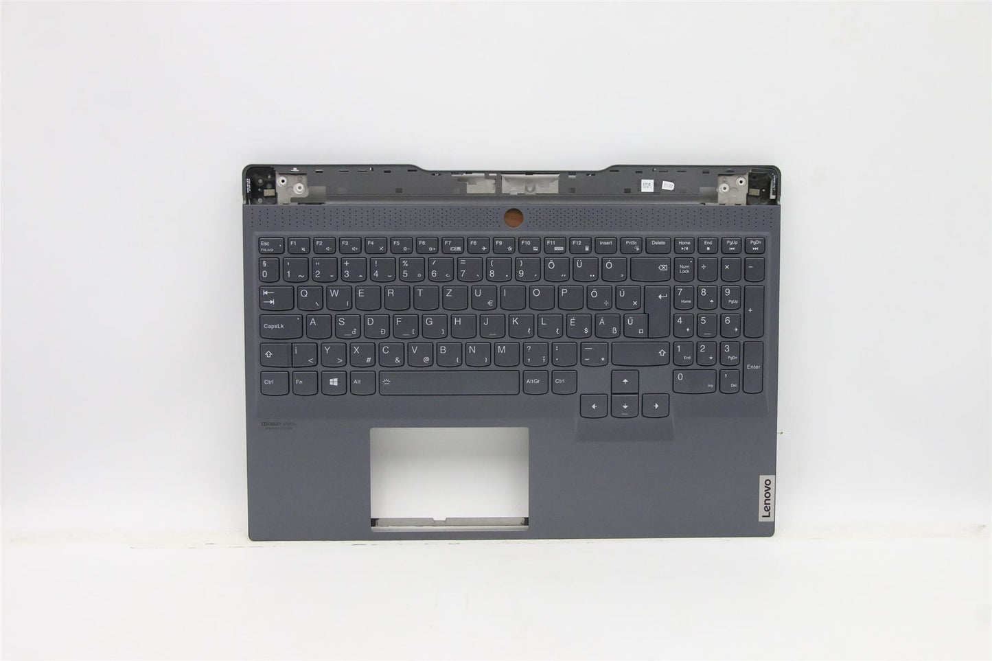 Lenovo Legion S7-15IMH5 Palmrest Cover Keyboard Hungarian Grey 5CB0Z71948