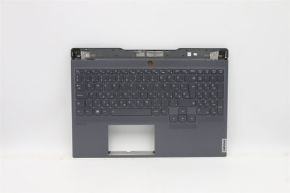 Lenovo Legion S7-15IMH5 Palmrest Cover Keyboard Hungarian Grey 5CB0Z71948