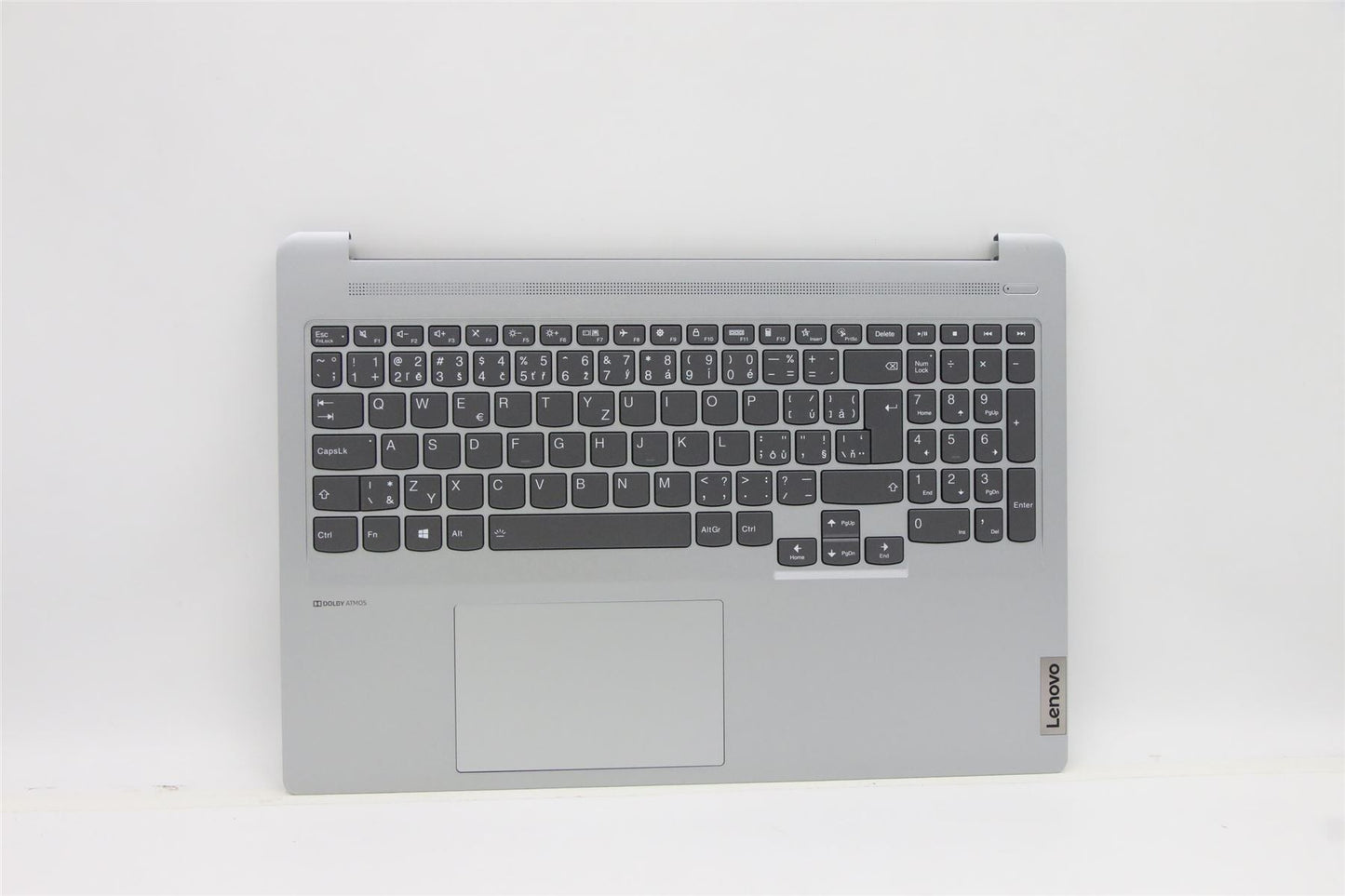 Lenovo IdeaPad 5 Pro-16ACH6 Palmrest Cover Touchpad Keyboard Silver 5CB1C74937
