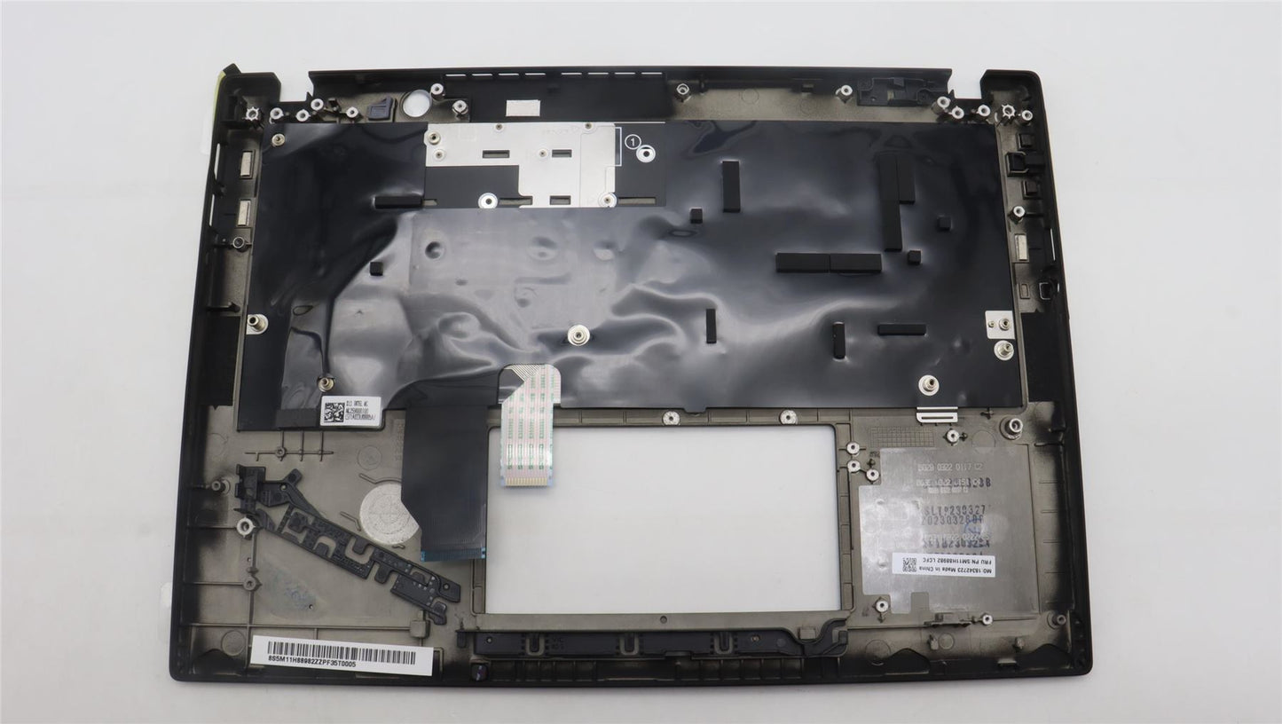 Lenovo ThinkPad X13 Gen 4 Keyboard Palmrest Top Cover US Black 5M11H88982