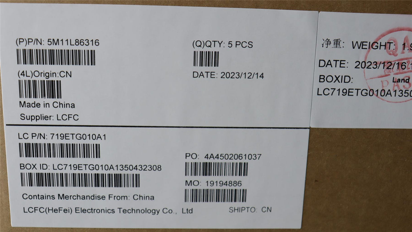 Lenovo ThinkPad X13 Gen 4 Keyboard Palmrest Top Cover Ukrainian Black 5M11L86316