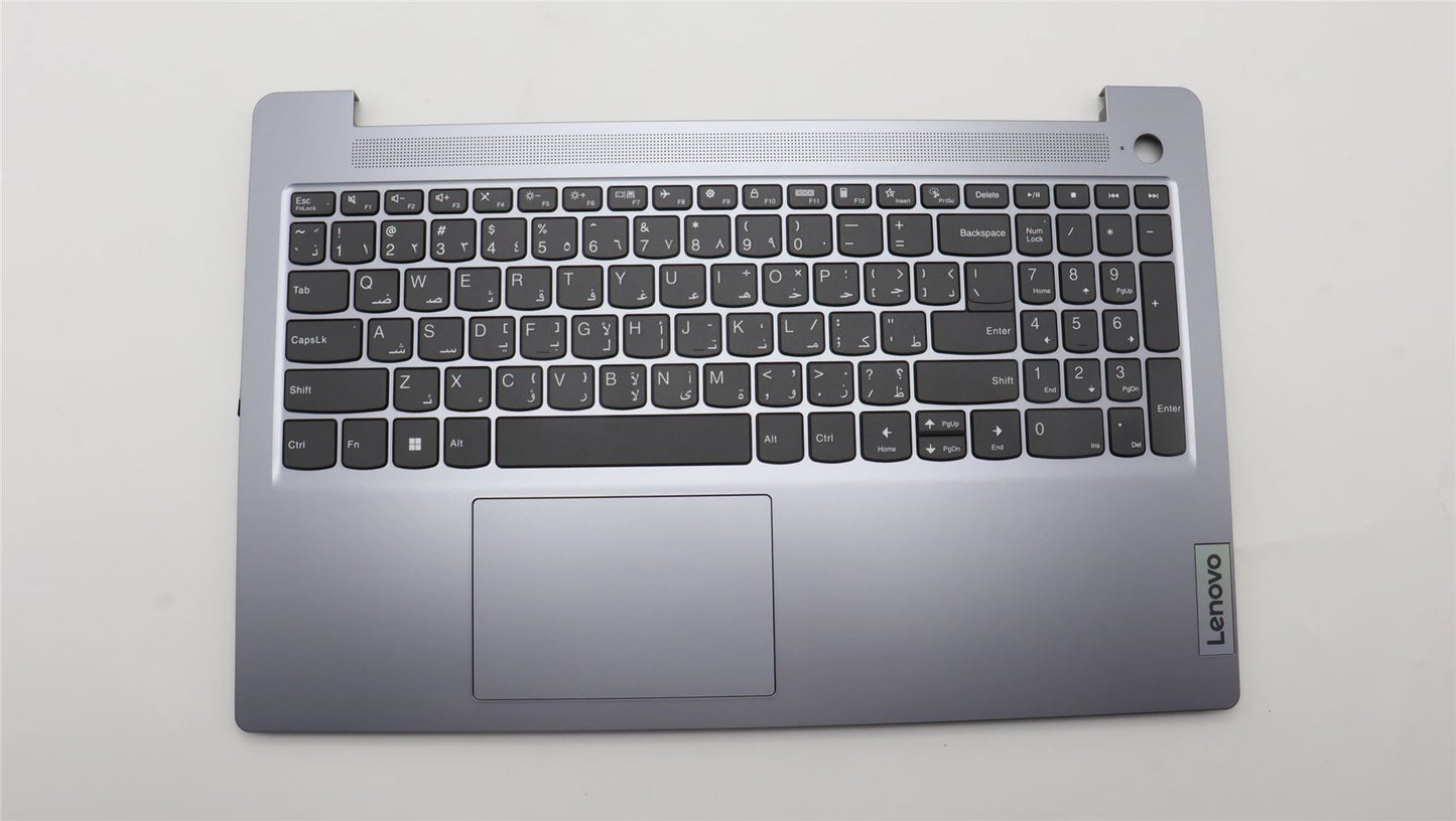 Lenovo IdeaPad 3 15ABR8 Palmrest Cover Touchpad Keyboard Arabic 5CB1K96892
