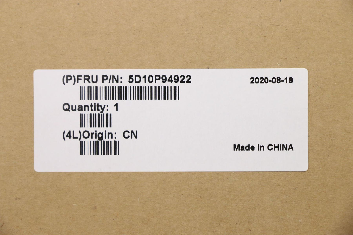 Lenovo LCDModuleB 81B5W/ControlBoardFHD 5D10P94922