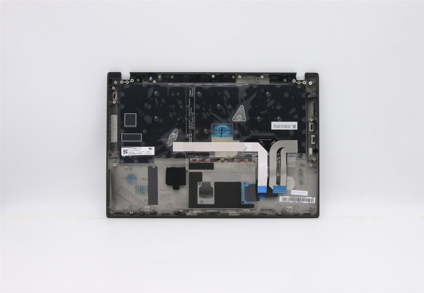 Lenovo ThinkPad T495s Keyboard Palmrest Top Cover Nordic Black 5M11A08742