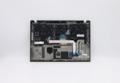 Lenovo ThinkPad T495s Keyboard Palmrest Top Cover Nordic Black 5M11A08742