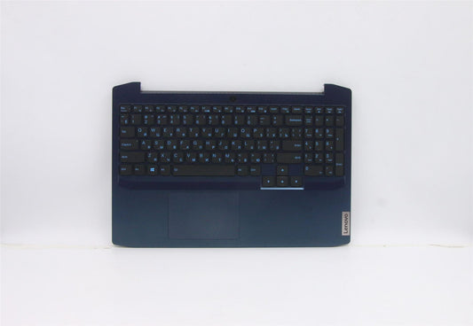 Lenovo Gaming 3-15ARH05 Keyboard Palmrest Top Cover Russain Blue 5CB0Z37648