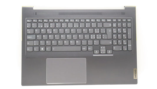 Lenovo Yoga 7 16ARH7 Palmrest Cover Touchpad Keyboard Switzerland 5CB1J38455