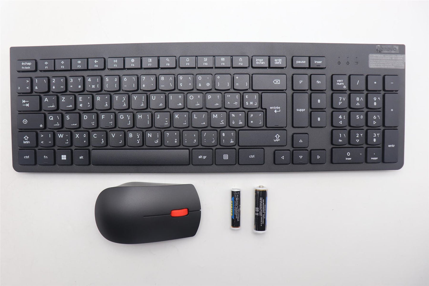 Lenovo KYB_MOUSE G-T Eos3 2.4G KM BLK AR_FR 5KM0U87786