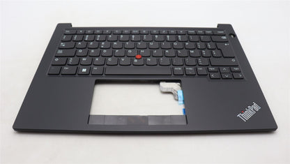 Lenovo ThinkPad E14 Gen 5 Keyboard Palmrest Top Cover Belgian Black 5M11L92243