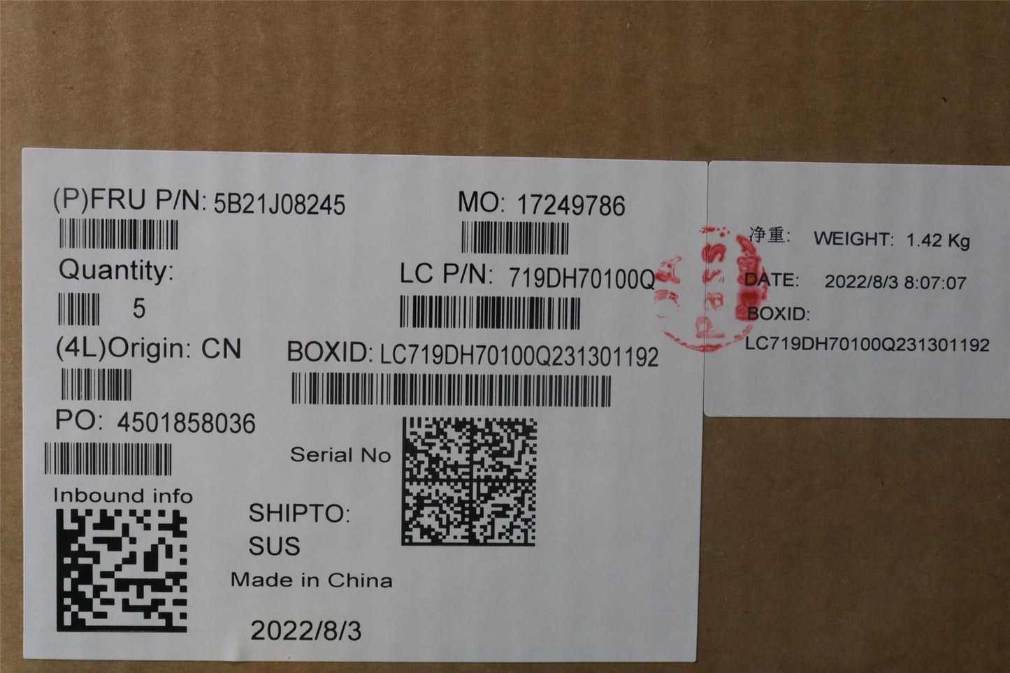 Lenovo ThinkPad E14 Gen 4 s Motherboard Mainboard UMA INTELI51240P 8G 5B21K84865