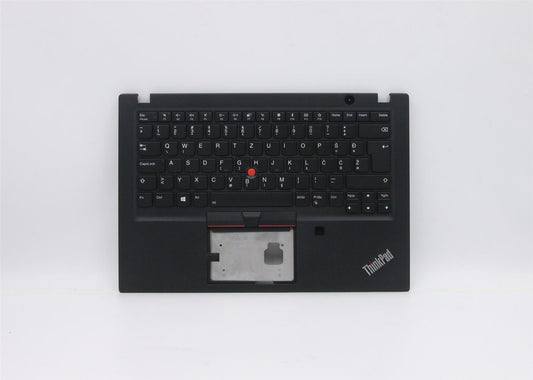 Lenovo ThinkPad T495s Keyboard Palmrest Top Cover Slovenian Black 5M11A08550