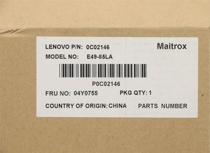 Lenovo FRU E49-KBD LAS CHY Latin American Spanish Keyboard 04Y0755
