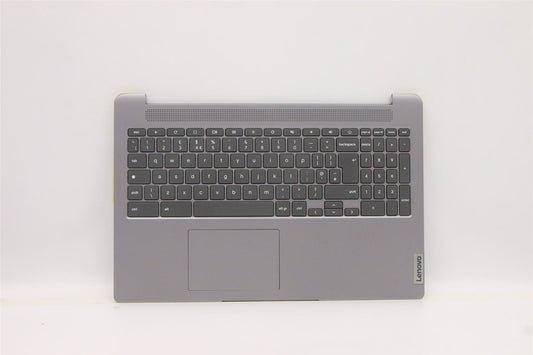 Lenovo Chromebook 15IJL6 Keyboard Palmrest Top Cover UK Grey 5CB1D69640