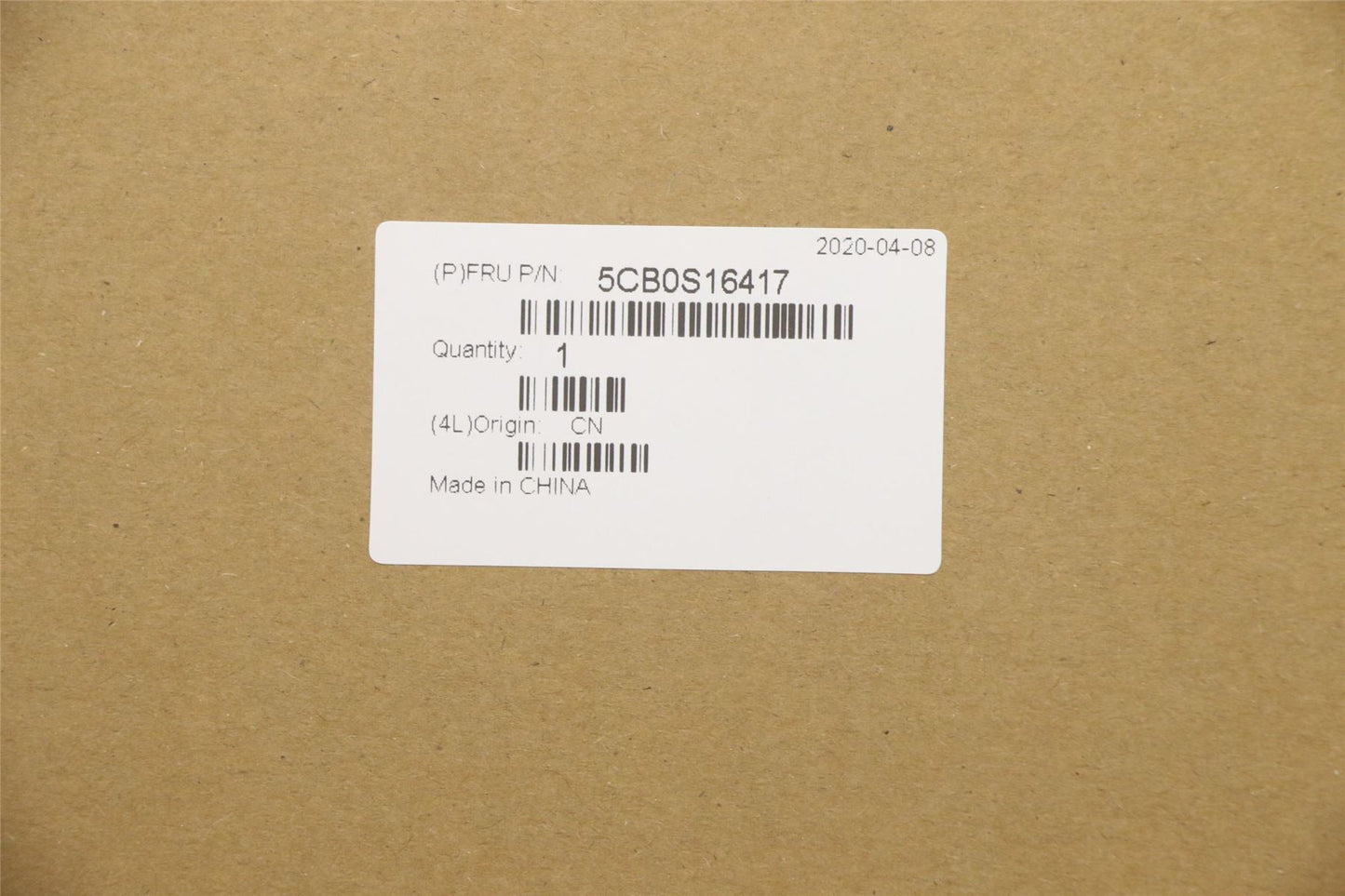 Lenovo LCD Cover C81HE W/ANT&EDP&STR_144H 5CB0S16417