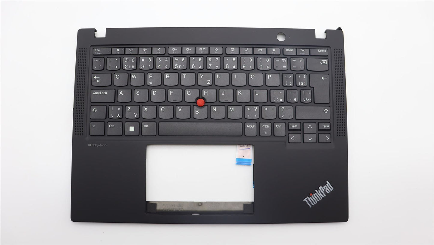 Lenovo ThinkPad X13 Gen 4 Keyboard Palmrest Top Cover Black 5M11H88977