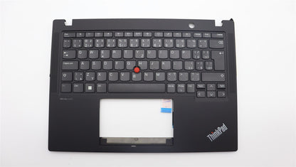 Lenovo ThinkPad X13 Gen 4 Keyboard Palmrest Top Cover Black 5M11H88977