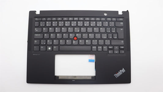 Lenovo ThinkPad X13 Gen 4 Keyboard Palmrest Top Cover Black 5M11H88977