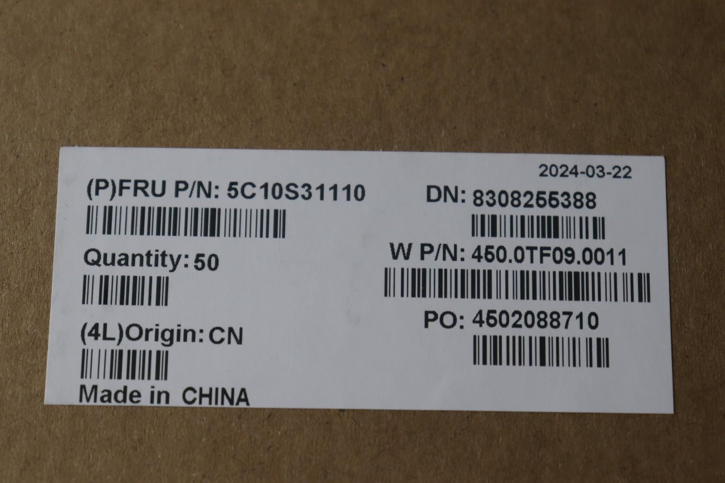 Lenovo W 21MR 2.8K RGB eDP Cable 5C10S31110