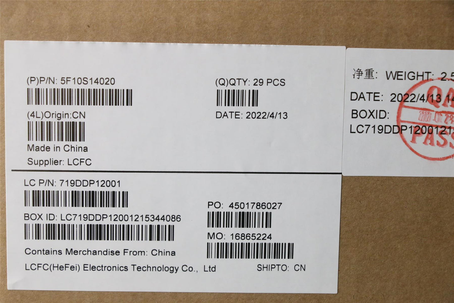 Lenovo System FAN L 82QG AVC 5F10S14020