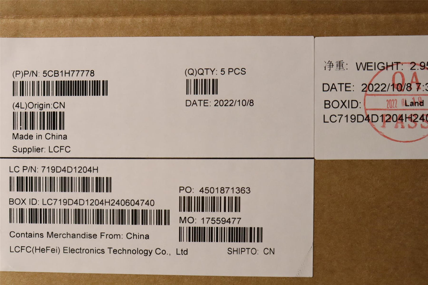 Lenovo IdeaPad 3 14ABA7 Palmrest Cover Touchpad Keyboard UK 5CB1H77778
