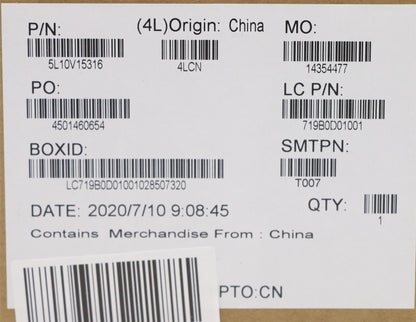 Lenovo 5L10V15316 LABEL FRU Label Kit for LCFC