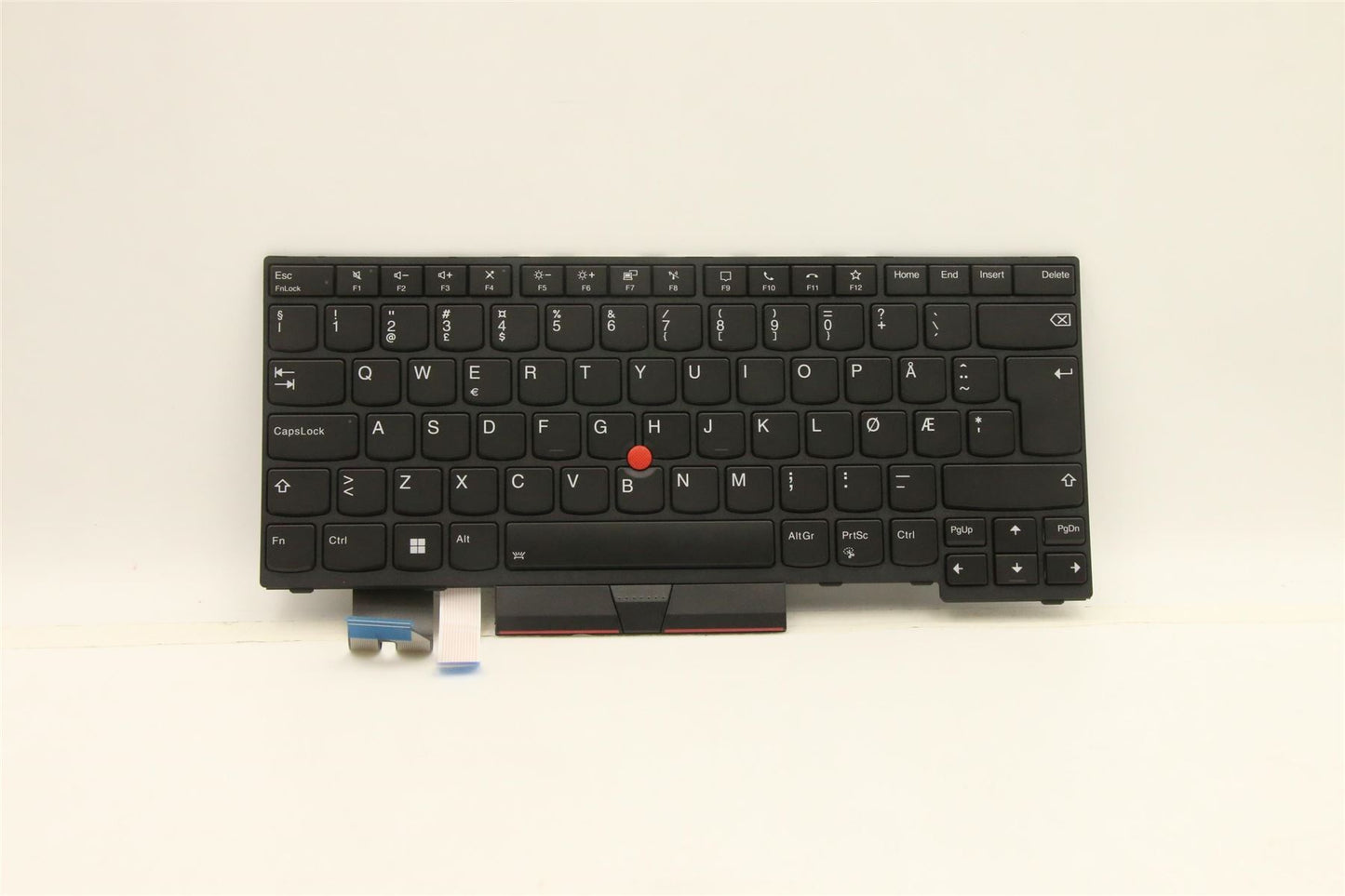 Lenovo ThinkPad T14 2 Keyboard Norwegian Black Backlit 5N20X68862