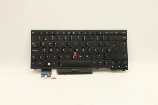 Lenovo ThinkPad T14 2 Keyboard Norwegian Black Backlit 5N20X68862