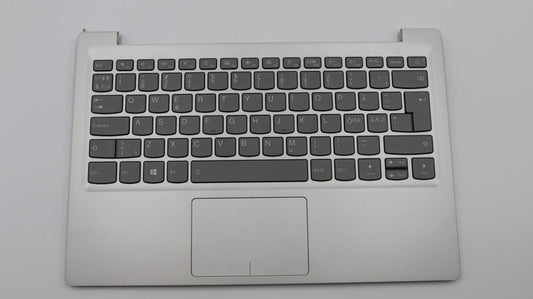 Lenovo IdeaPad 320S-13IKB Keyboard Palmrest Top Cover Nordic Grey 5CB0Q17575