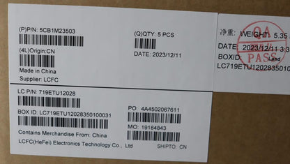 Lenovo IdeaPad 3 15IAH8 Palmrest Cover Touchpad Keyboard Switzerland 5CB1M23503