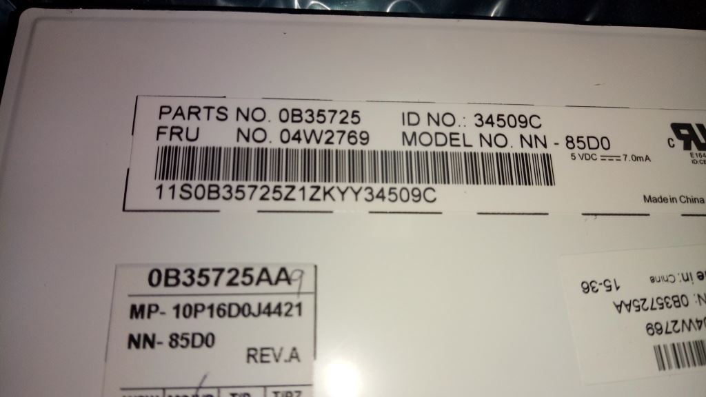 Lenovo NN-KBD GER German Keyboard 04W2769