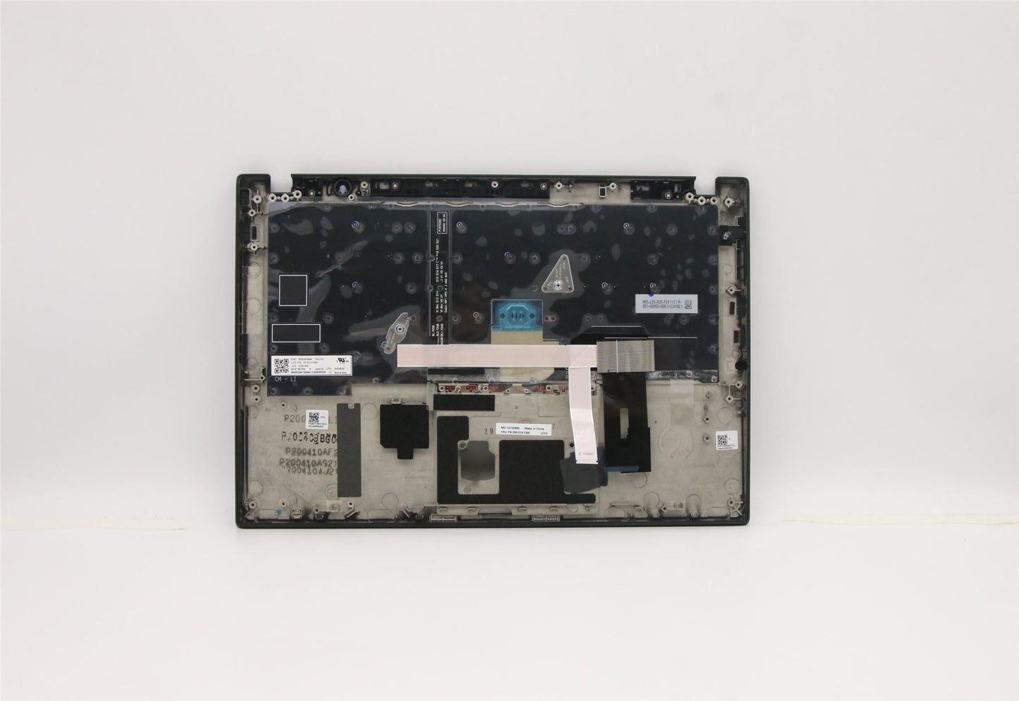 Lenovo ThinkPad T14s Keyboard Palmrest Top Cover Czech Black Backlit 5M10Z41366