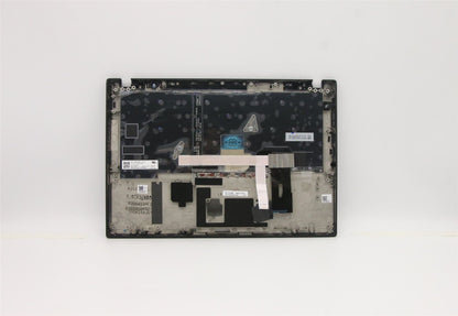 Lenovo ThinkPad T14s Keyboard Palmrest Top Cover Czech Black Backlit 5M10Z41366