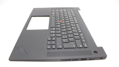 Lenovo ThinkPad P1 Gen 6 Palmrest Cover Keyboard Czech Slovakian 5M11L89035