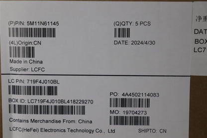 Lenovo MECH_ASM GRP_KBD_BZL_SPA_WL_DB_LTN 5M11N61145