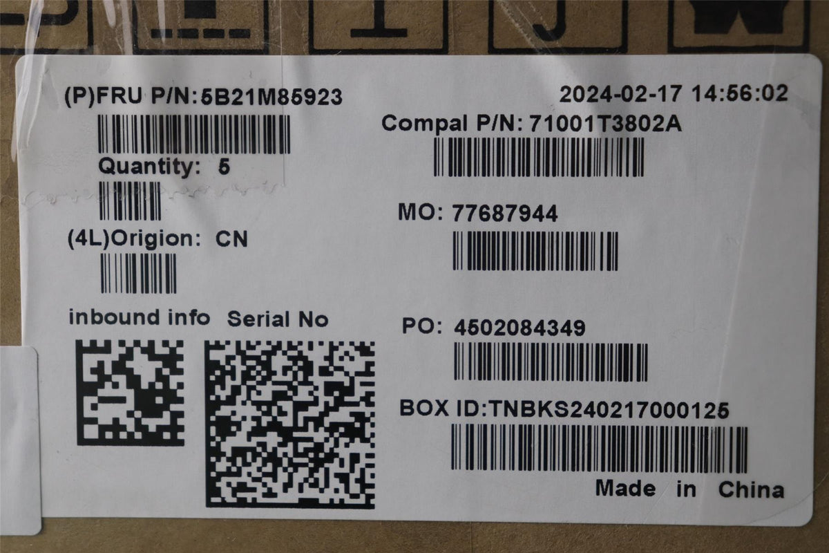 Lenovo C83DB NOK R7HPTHS 32G O FIR RM 5B21M85923