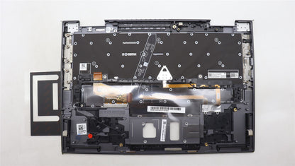 Lenovo ThinkPad X1 7th Gen Keyboard Palmrest Top Cover Belgian 5M11H45730