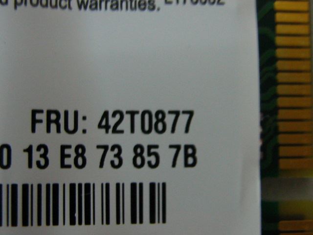 Lenovo FRU Kedron_ABG Board 42T0877
